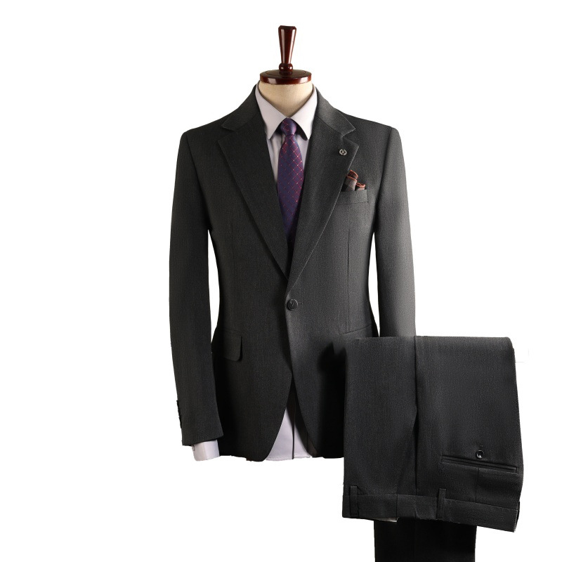 Abiti da sposo per testimoni, eleganti abiti formali da lavoro su misura, vestibilità slim, tipo a tavola_voghion.com