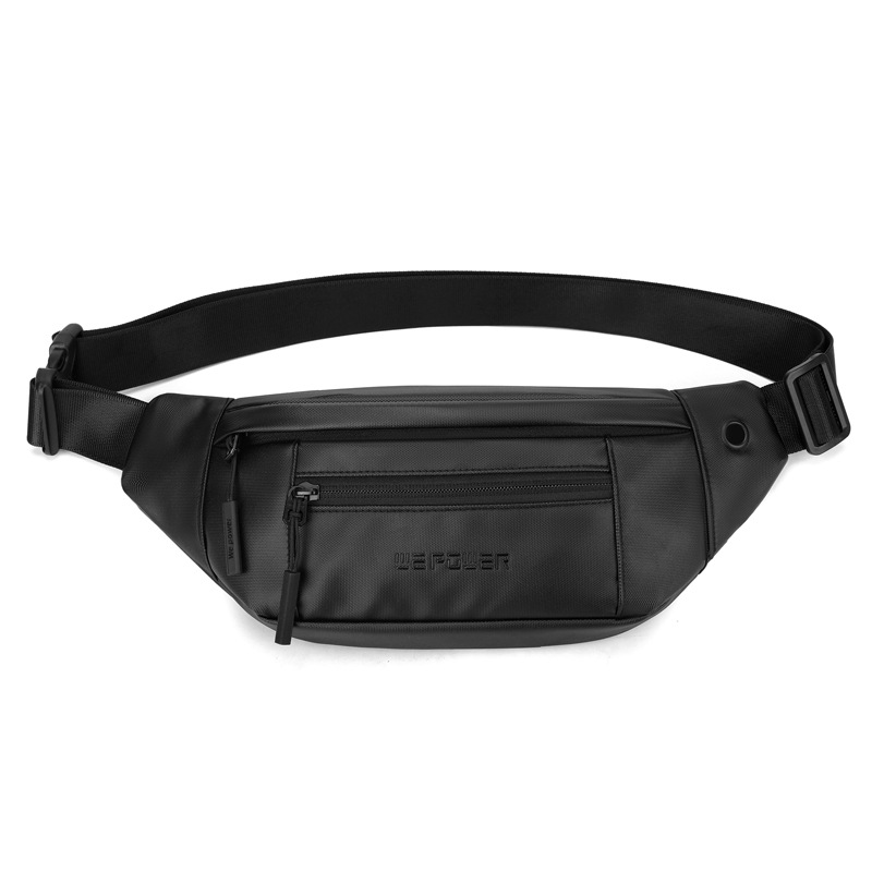 WEPOWER nuevo estilo de moda para hombres, bolso de cintura a prueba de agua, bolso de bicicleta al aire libre, bolso de pecho de viaje deportivo