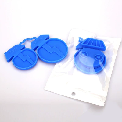 Other Automotive Exterior Supplies charging head waterproof cover - anti-lost-one-piece-blue-model3-modely-renewal-3-renewal-y-charging-port-silicone-waterproof-cover