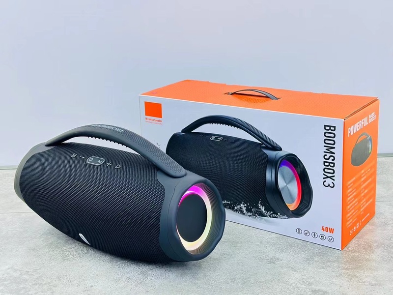 外国貿易bluetoothスピーカー40w大戦神3led大音量BOOMSBOX3重サブウーファ屋外携帯携帯携帯|undefined