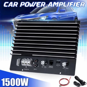 1500W Sabvufer Gücləndirici Tək Kanallı Mono Təmiz Bas Gücləndirici Lövhə 12V