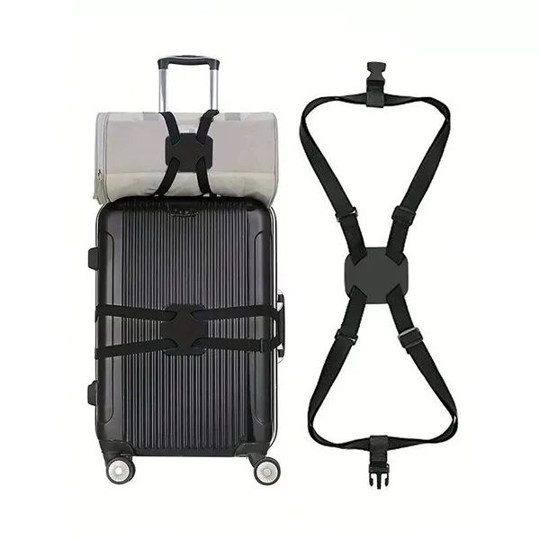 Multi-functional luggage packing belt suitcase anti-falling elastic elastic rope binding belt luggage bag fixing belt