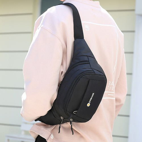 New multi-layer waist bag large capacity men's and women's crossbody bag wear-resistant sports and leisure wholesale mobile phone bag business wallet