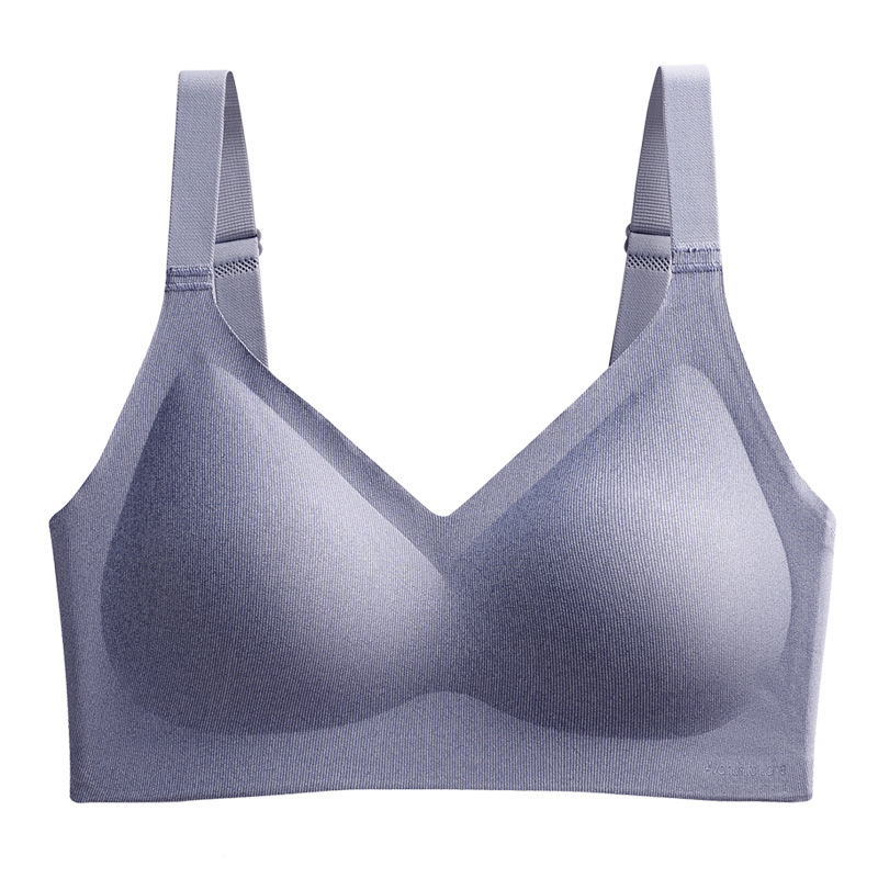Venta directa de fábrica Comercio electrónico transfronterizo Sudeste de Asia Vietnam Tailandia Mujeres hermosas espalda moldeada sin costuras sujetador de colección lateral