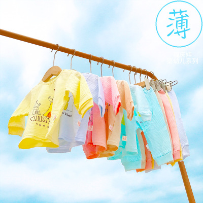 children Home service package summer Thin section men and women baby Air conditioning service baby summer clothes 0-1-2 Wholesale years old