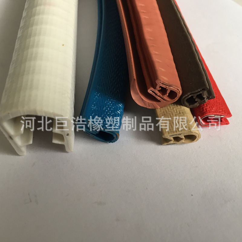 钢带复合密封条 钢丝钢带复合密封条 pvc钢带复合密封条 异形胶条