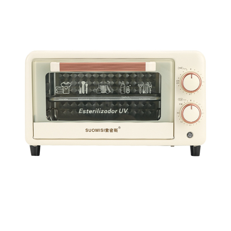 Inglés pequeño 12L máquina de desinfección 110V / 220V salón de belleza ultravioleta herramientas de manicura desinfección limpieza gabinete de desinfección image 7