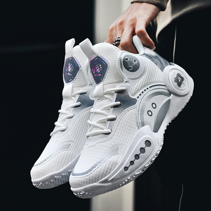 Kobe Bryant 23 Basketball Shoes Men's High-top Professional Students Training Four Seasons Phantom Children's Sports Women's Shock-cushioning Practical Sneakers