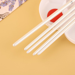 Amazon Nylon 12 Piece Oil Brush Set, Pearl White Wood Handle, Watercolor, Gouache, Acrylic Paints Art Brushes