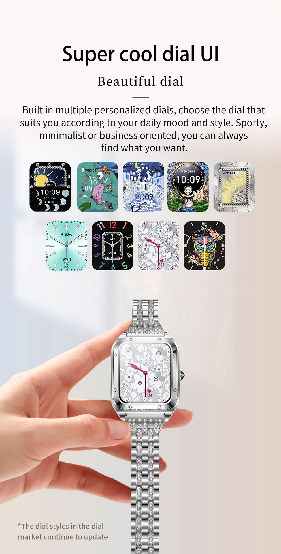 Smartwatch Unisex Multifunctional Bluetooth Waterproof Fashion_voghion.com