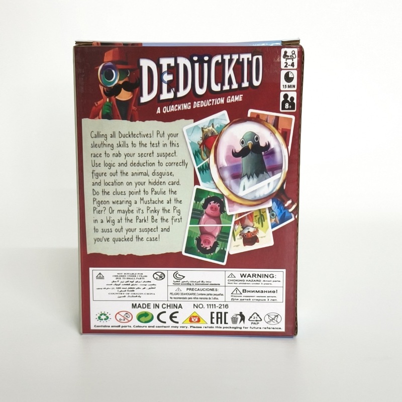 DEDUCKTO猜猜我是谁桌游玩具家庭聚会游戏卡牌|undefined