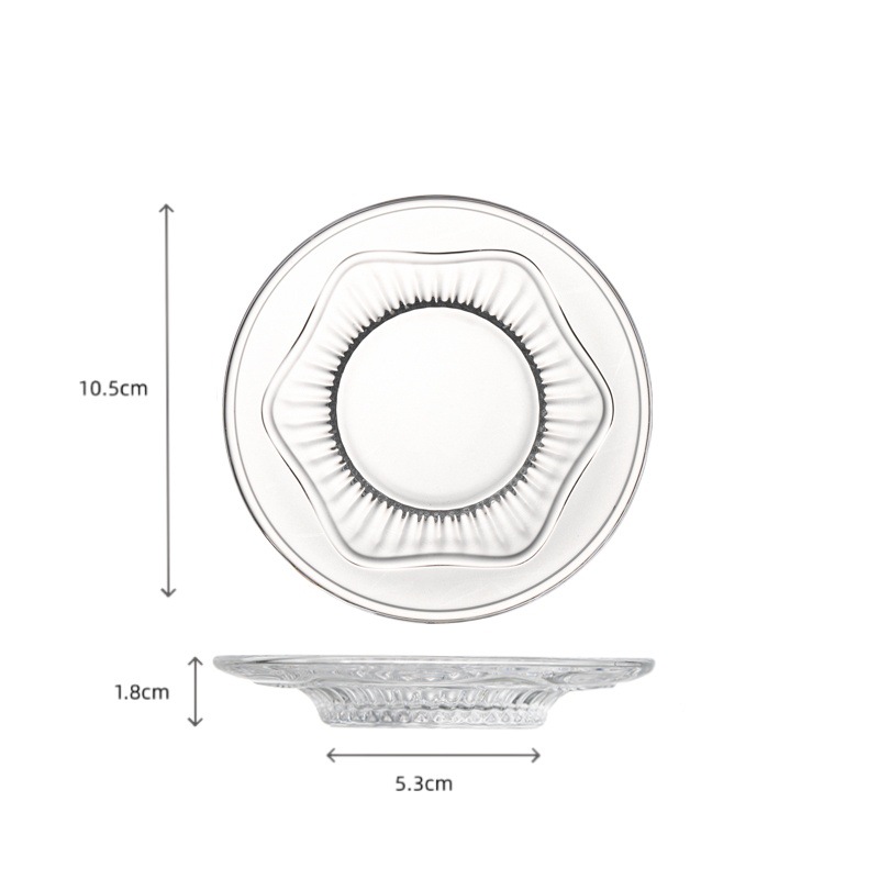 Conjunto de tazas de té de vidrio tazas de té de kung fu tazas de té de vidrio tazas pequeñas tazas de té mini transparentes tazas de té resistentes al calor