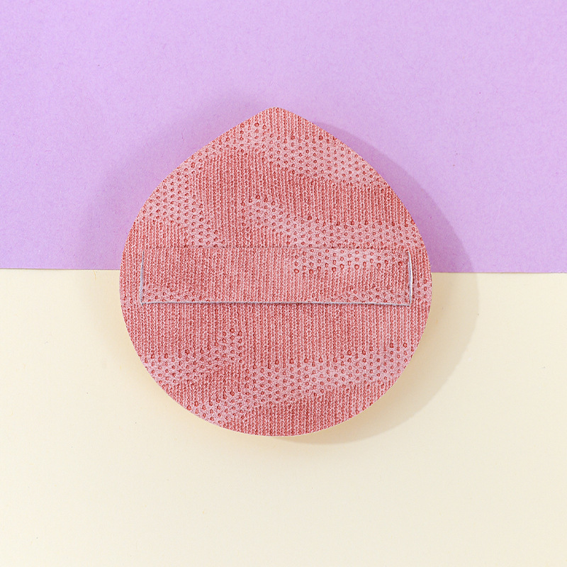 Fábrica personalizada de alta gama de cuero algodón de azúcar soplo de polvo para fijar el maquillaje sin polvo q bala 100 puntos de maquillaje esponja cojín de aire al por mayor