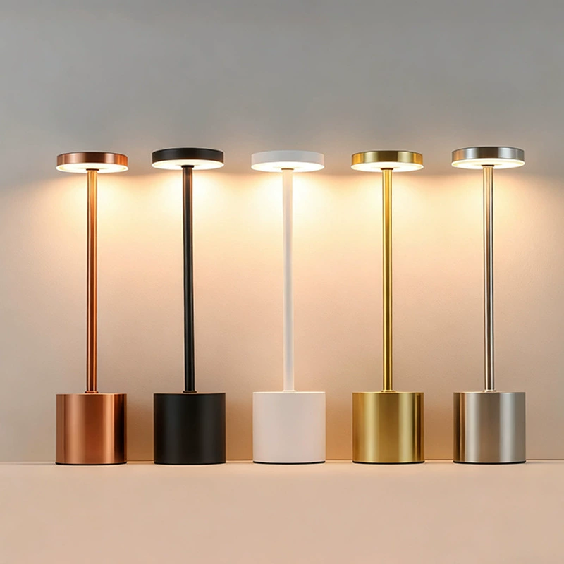 Трансграничный взрыв простой настольная лампа Word Works USB зарядка ретро металлический стол сенсорный ночной свет