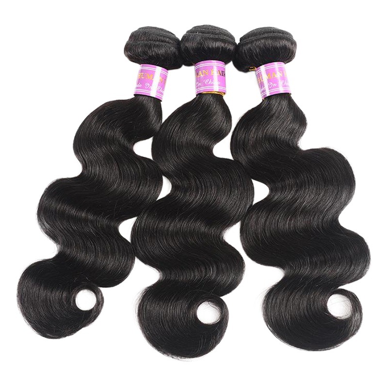 brazilian human hairs bundles wave extensions