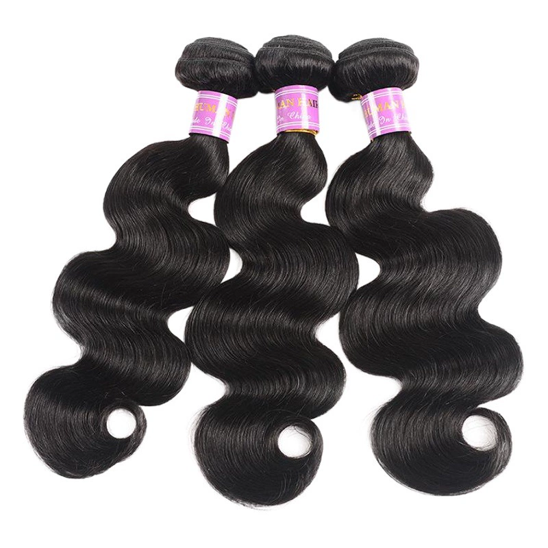 Бразильские человеческие расширения волны пучков волос