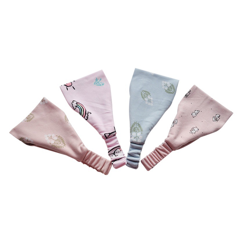 Factory wholesale 2023 new moon cap breathable cotton printed maternity maternity cap postpartum moon scarf