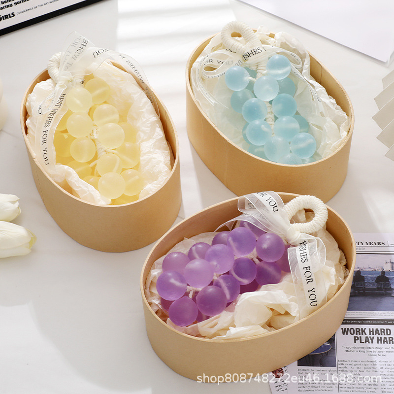 Crystal Grape Soap as a Gift for Guests, Essential Oil Cold Soap, Creative Simulation Pendant, Long-Lasting Fragrance, Gift for Birthday, Handmade Soap Crystal Grape Soap as a Gift for Guests, Essential Oil Cold Soap, Creative Simulation Pendant, Long-Lasting Fragrance, Gift for Birthday, Handmade Soap