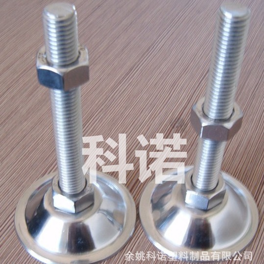 304不锈钢仓储脚轮 金属万向调节脚 水平支脚流水线配件