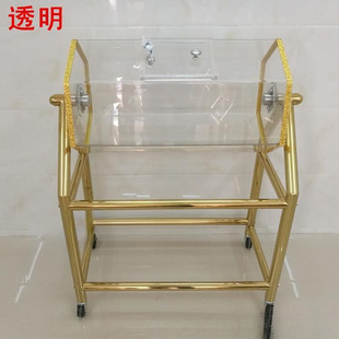 Acrylic transparent tea black red lottery box hand box roller box program activity lottery box