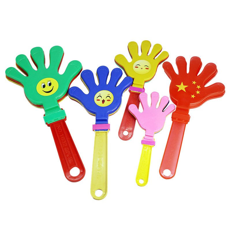 Hand clapper 28cm large smiley face slap toy concert activity atmosphere cheer props clapping artifact Hand clapper 28cm large smiley face slap toy concert activity atmosphere cheer props clapping artifact