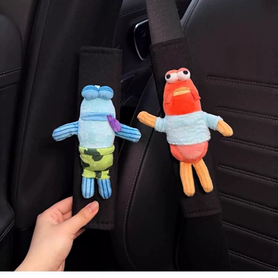 Cute Cartoon Car Seatbelt: Seat belt shoulder pad