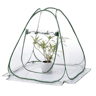 New Mini Waterproof Greenhouse Cover Plant Shed Portable Thermal Insulation Flower Pot Cover Garden Sunscreen Cover Movable Storage Room