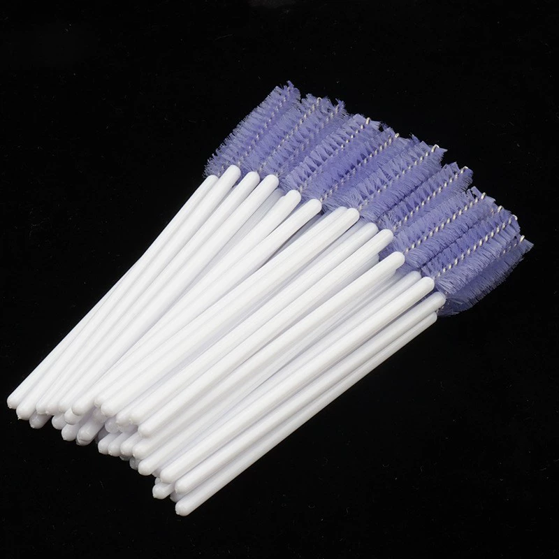 Disposable brush for eyelashes, curly false eyelashes for extension