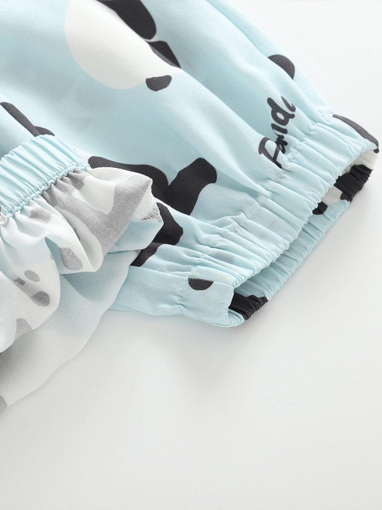 Malwee transfronterizo pantalones antimosquitos para niños, ropa de verano, nuevos pantalones de cintura elástica para niños europeos y estadounidenses, pantalones de aire acondicionado