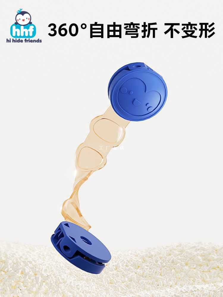 5IJO宝宝抽屉扣防柜门锁扣推拉冰箱门固定卡扣儿童饮水机防烫护安