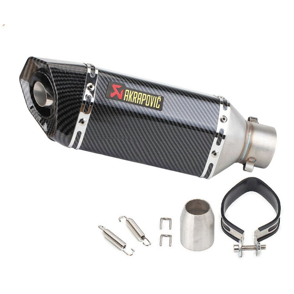 Factory direct motorcycle scooter modified exhaust pipe tail throat spring breeze NINJA small hexagonal round tail exhaust pipe