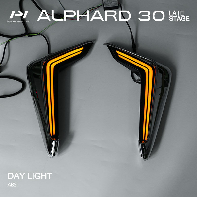 ALPHARD30 series all-car stainless steel chrome trim 15-23 ELFA 30 series front and later modification bright strip
