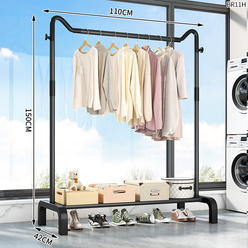 [고양이귀 단극 모델] 롱 110cm - 클래식 블랙