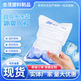 定制一次性冰袋免注水自吸冰袋双面PE快递专用生鲜食品航空冰袋-阿里巴巴