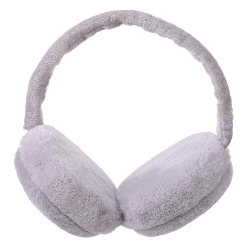 Orejeras de hamburguesa plegables otoño e invierno nuevas orejeras de felpa calientes anticongelantes a prueba de frío