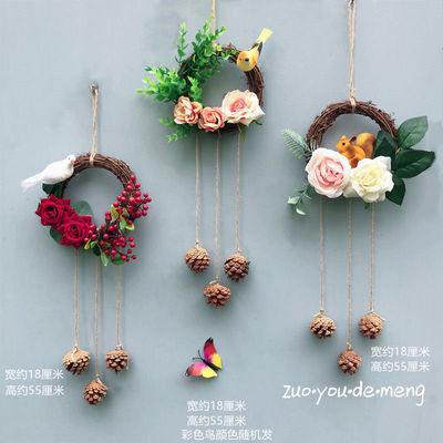 decorate Wall hanging Garland Wall Pendant a living room Wall hanging Room Wall hangings Wall decoration indoor Shop Jewelry originality Home Furnishing