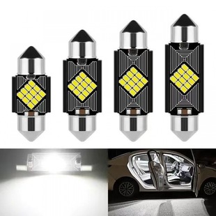 Longda Car Roof Light Modified High-brightness Decoding Double-pointed 2016 12smd Reading Light License Plate Light Interior Light
