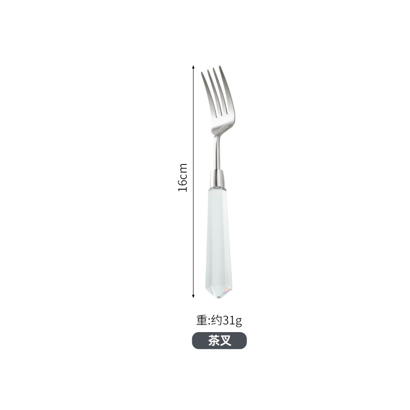 천연 차 포크