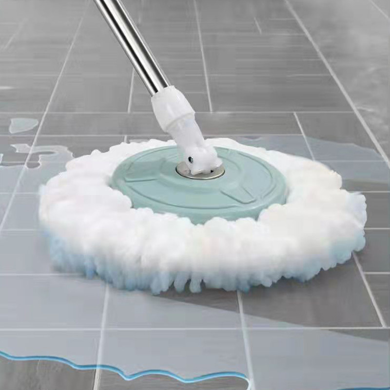 Mopo giratorio para el hogar un conjunto completo de limpieza limpia perezosa sin lavado a mano para el suelo de limpieza automática de secado de tela de cama de tela redonda