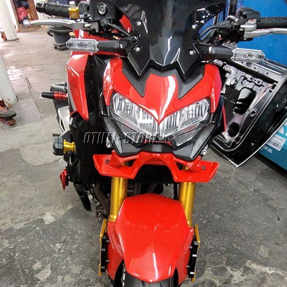 Motorcycle Modification Accessories Exclusively for Kawasaki Z900 Front Spoiler Fairing Lower Lip Fixed Wing