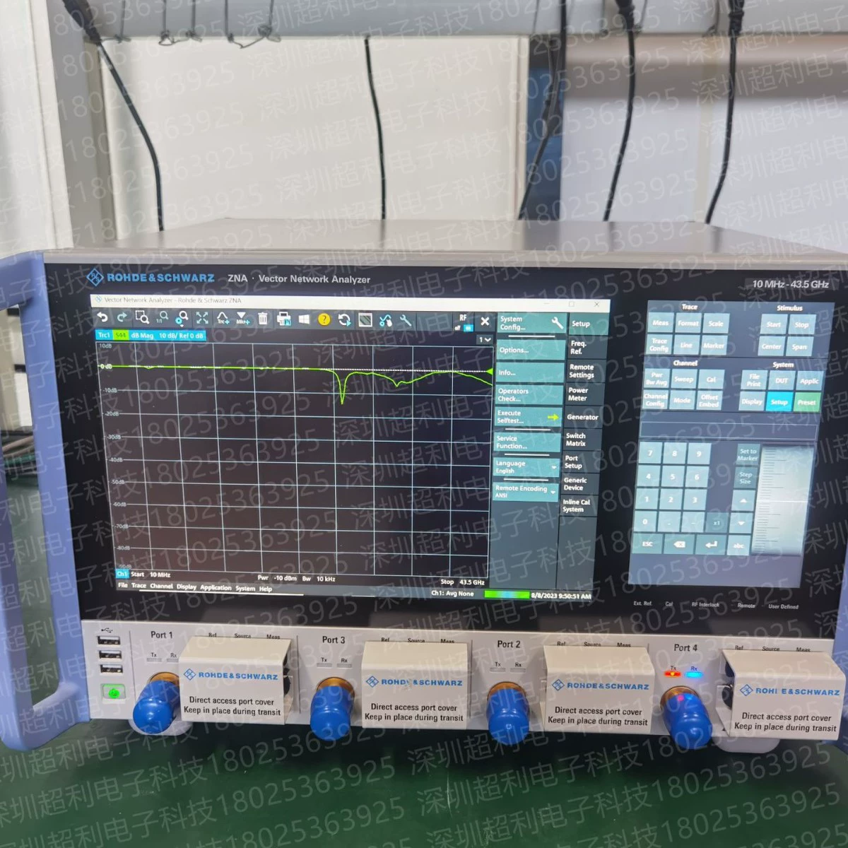 Анализатор спектра RS FSV3030 новый FSV3030 Rohde & Schwarz FSV3030 FSV3030