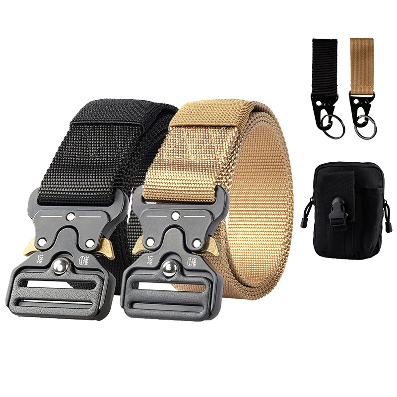 Glasses, travel tactics belt bag, pendant, nylon set