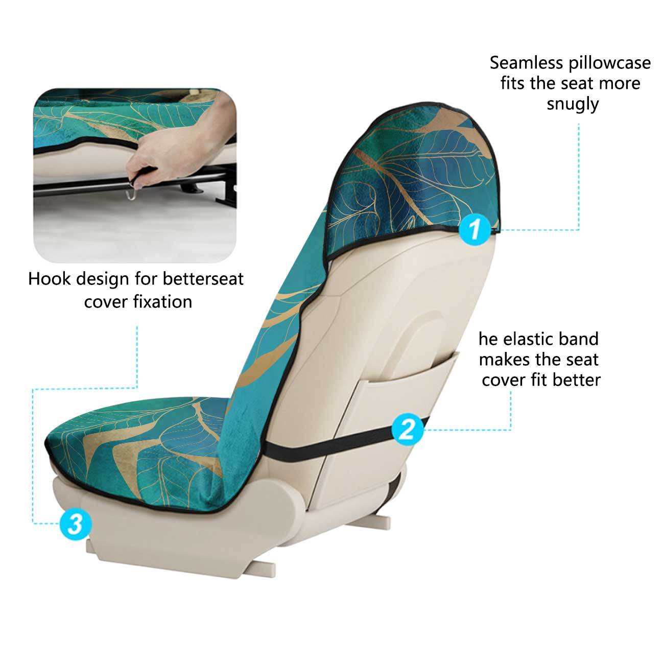 Car seat towel cover front seat protector suitable for gym and exercise, universal for all seasons, car use 132