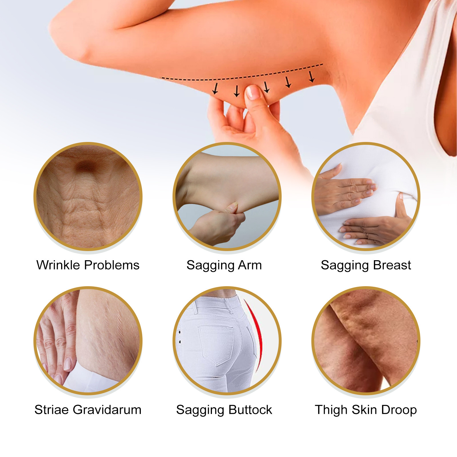 EELHOE Firming Body Shaping Beauty Tightness Abdominal Thigh Fat Massage Care Essence_voghion.com