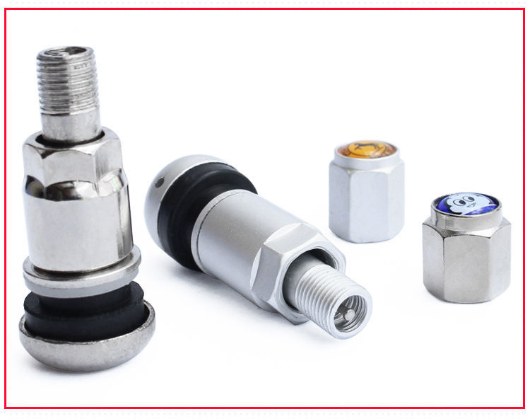 Automobile tire vacuum nozzle aluminum alloy stainless steel explosion-proof valve nozzle automobile tire car universal filling nozzle