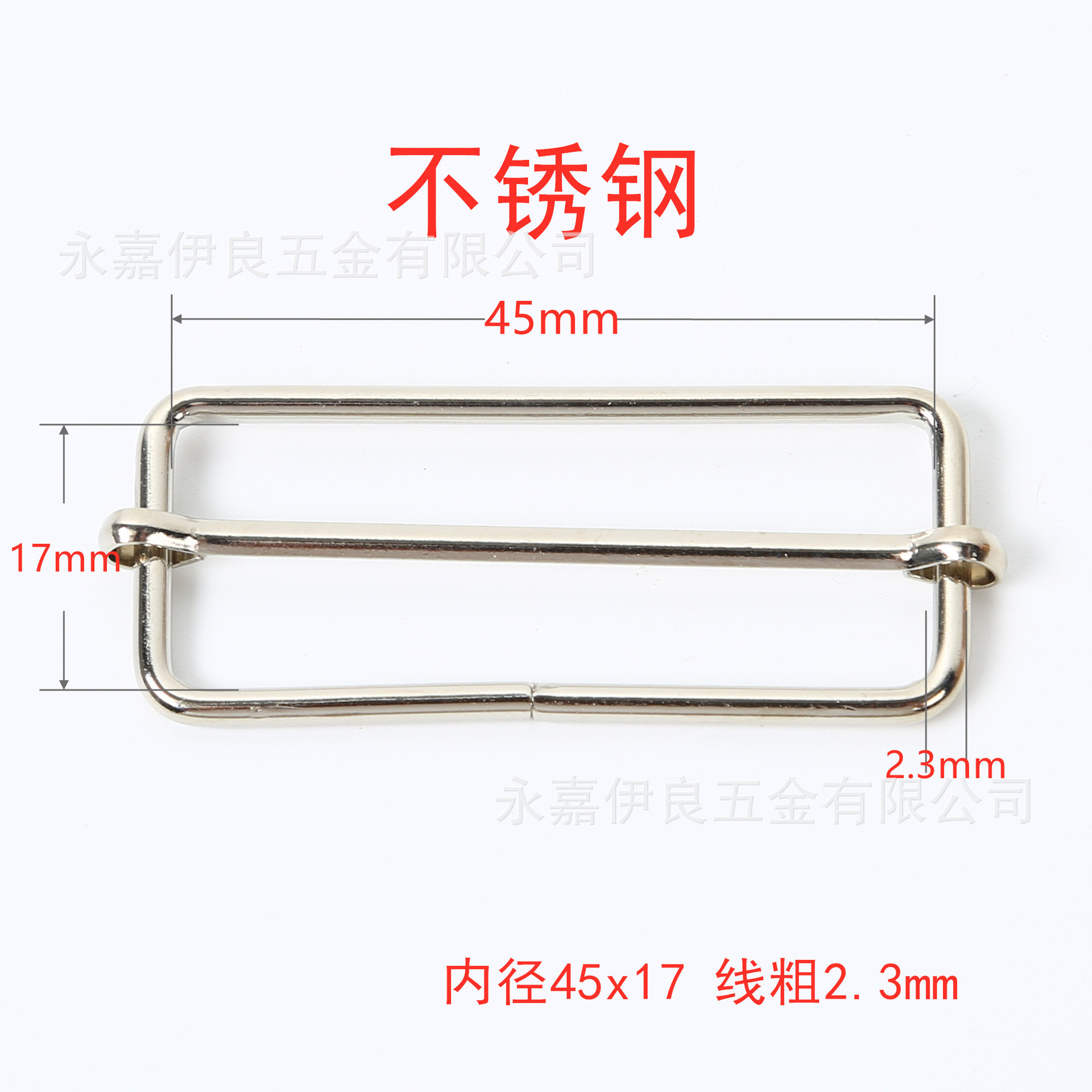 Venta directa de fábrica de hebillas metálicas en forma de D en stock, hebillas ajustables de acero inoxidable, nuevas hebillas de tracción, hebillas de tres niveles de cobre, hebillas de alambre de hierro. image 152