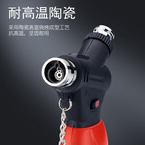 Direct-injection welding gun spray gun lighter cigar barbecue welding igniter windproof open flame flame gun portable lighter