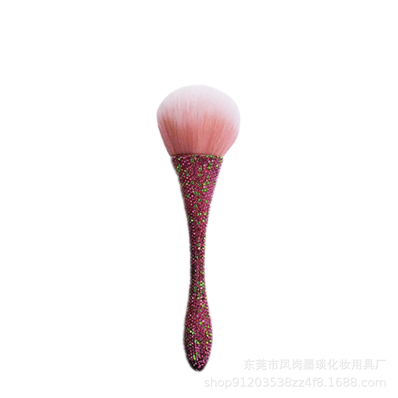 Nuevo cepillo de maquillaje en polvo suelto de gran tamaño solo en stock cubilete rubor cepillo trabajador de belleza