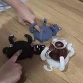 Кросс-бордер новый продукт 3D-Print котики подставки, милые котики подставки, подставки под животных, обниматели котиков