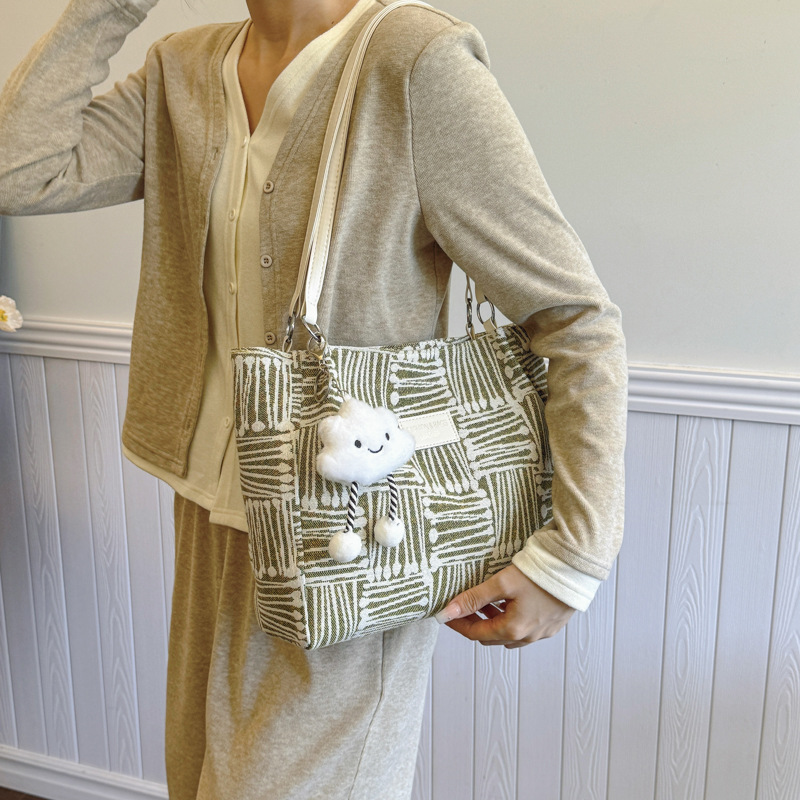 Bolsas casuales para mujeres 2024 nuevo tipo de clase bolsa de viaje bolsa de hombro de moda de otoño y invierno bolsa de gran capacidad